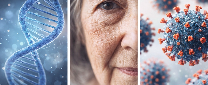 Which of these is the strongest risk factor for developing the disease?