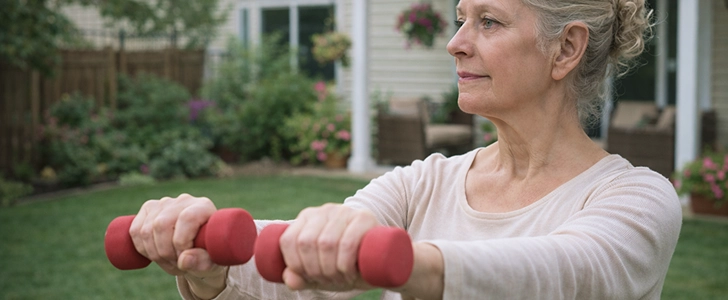 Because no medicines cure this condition, emphasis is put on delaying the onset of severe symptoms. Which of these strategies helps?